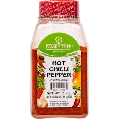 CHILI POWDER XTRA HOT 12/7OZ FAMILY TREE