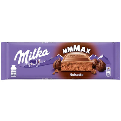 CHOCOLATE BAR MMMAX NOISETTE 17/270GR MILKA AUSTRIA N4042595