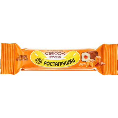 CHEESE BAR SALTED CARAMEL GLAZED 10% 12/40GR ROSTAGRUSHKI