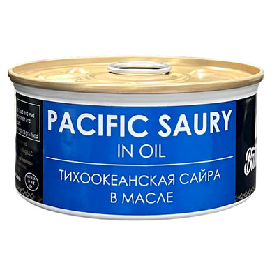 SAURY PACIFIC IN OIL 48/180GR BALTIC GOLD LATVIA