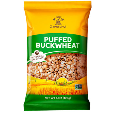 BUCKWHEAT PUFFED 18/170GR ZERNOVYTA