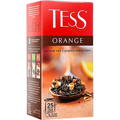 TEA BLACK ORANGE PEELS 10/(25X1.5GR) TESS 0647-10