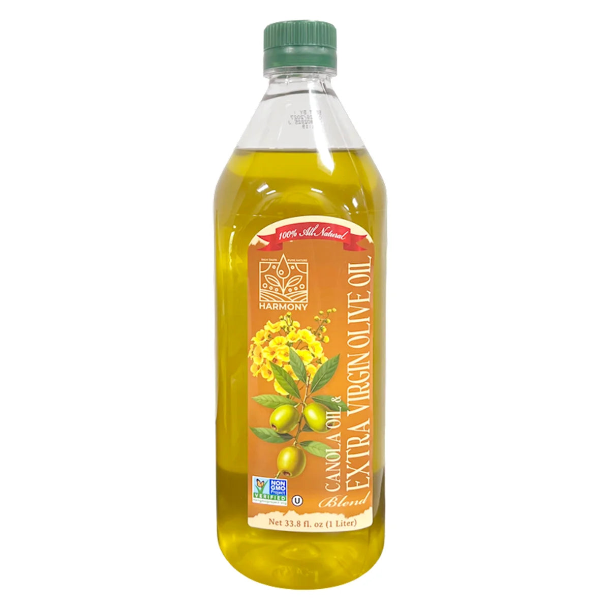 OIL CANOLA&OLIVE EXTRA VIRGIN BLEND 12/1L HARMONY
