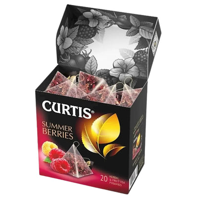 TEA CURTIS HERBAL SUMMER BERRIES PYRAMIDS 12/(20X1.7GR) CURTIS N29315