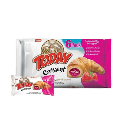 CROISSANT W/STRAWBERRY CREAM 12/270GR(6*45GR) TODAY A0840B