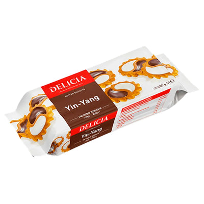 BISCUITS BUTTER YIN-YANG 12/200GR DELICIA