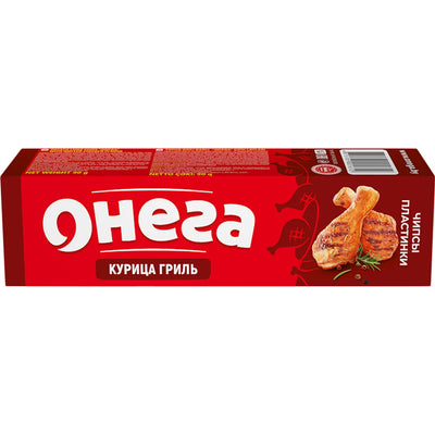 CHIPS POTATO W/GRILLED CHICKEN FLAVOR 30/90GR ONEGA