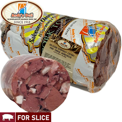 HEADCHEESE W/BEEF BLOOD / SALCESON CZARNY CWANIAK 10/40LB LOOSE GALICJA  N140