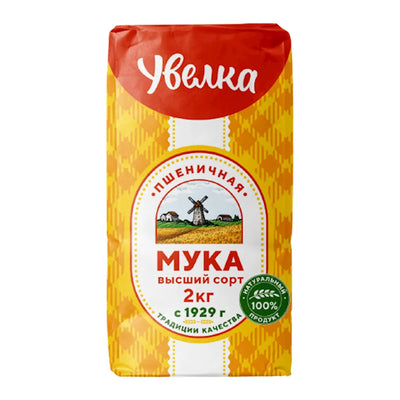 FLOUR WHEAT HIGH GRADE 6/2KG UVELKA N2073/32506/701