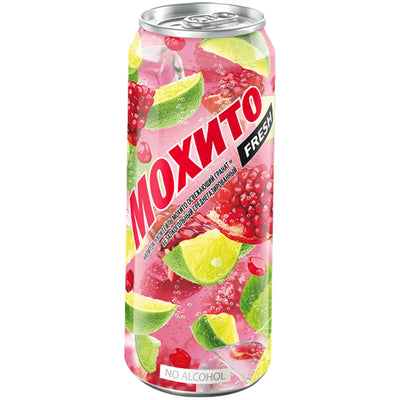 SOFT DRINK MOJITO POMEGRANATE 24/0.45L OCHAKOVO