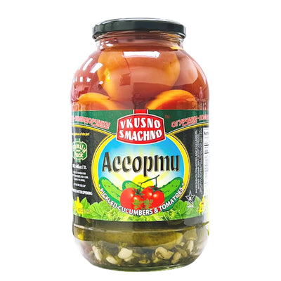 TOMATOES&CUCUMBERS PICKLED 6/2L VKUSNO SMACHNO