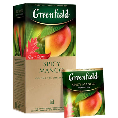 TEA OOLONG SPICY MANGO 10/(25X1.5GR) GREENFIELD 1725-10