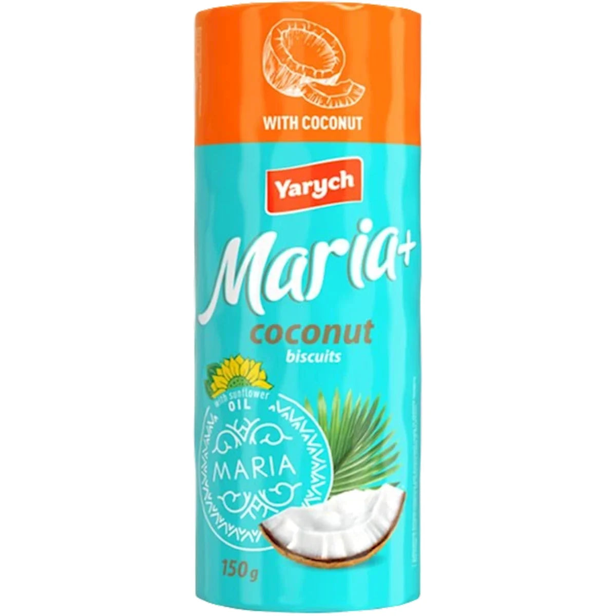 BISCUITS MARIA W/COCONUT 35/150GR YARYCH UKRAINE