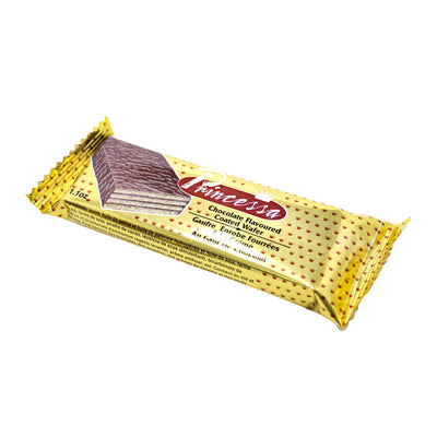 WAFFLES W/CHOCOLATE FLAVOR 12/(15X32GR) PRINCESSA