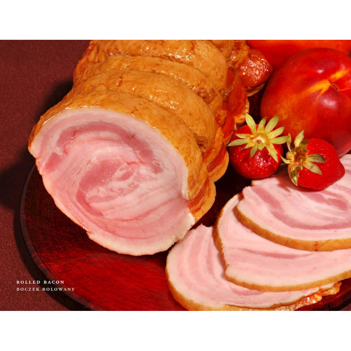 BACON ROLLED / BOCZEK ROLOWANY 12/50LB LOOSE ASHLAND NG130