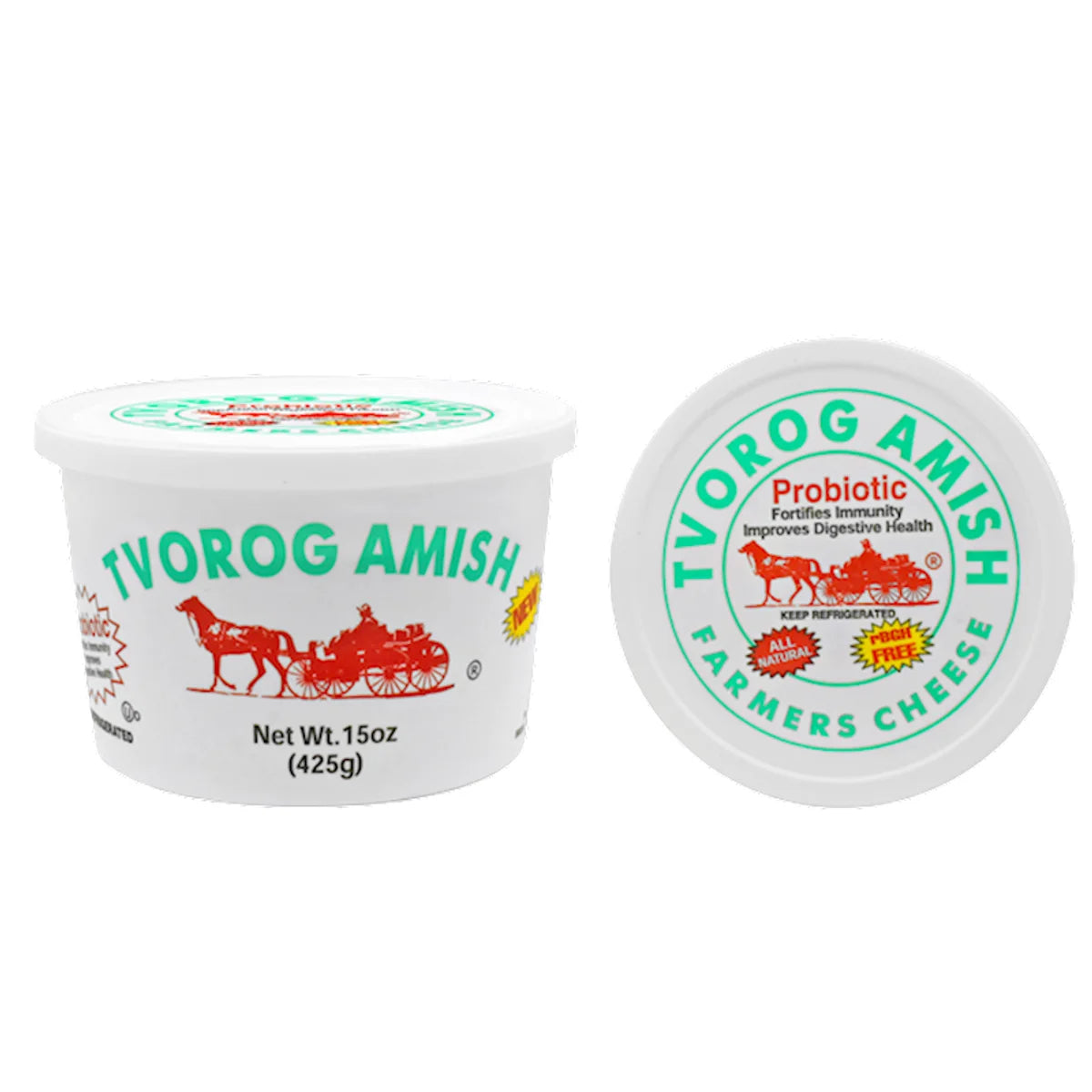 FARMER CHEESE AMISH 6/425GR FOUR SEASONS N0088 PRE-ORDER ONLY