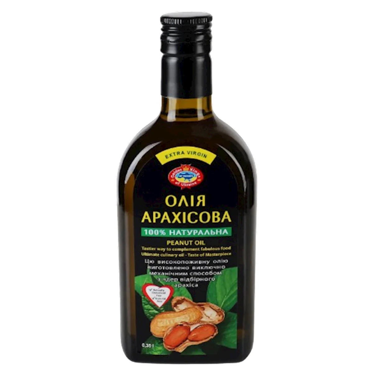 OIL PEANUT 10/350ML GOLDEN KINGS UKRAINE N516