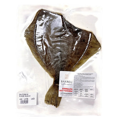 DRIED ALASKA PLAICE (KAMBALA) HEADLESS&GUTTED V/P 1/8LB BAKREU UKRAINE N70000021