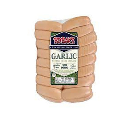 KNACKWURST/SARDELI GARLIC BULK 1/5 LB  BOBAK N93127/14402