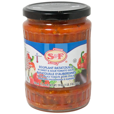 EGGPLANT RATATOUILLE  IN TOMATO SAUSE 12/500ML S&F