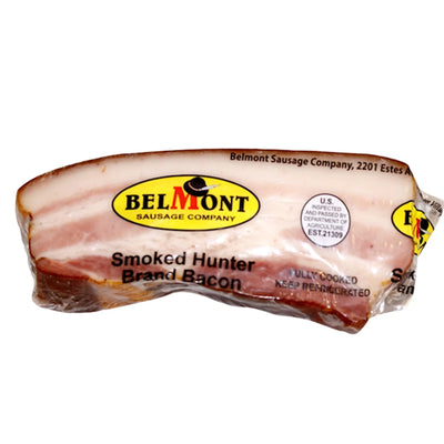 BACON SMOKED EXTRA LEAN 20/17LB CHUNK BELMONT N49644/95654