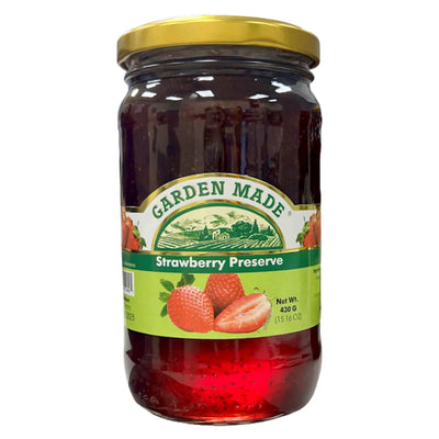 PRESERVE STRAWBERRY 12/430GR GARDEN MADE N26