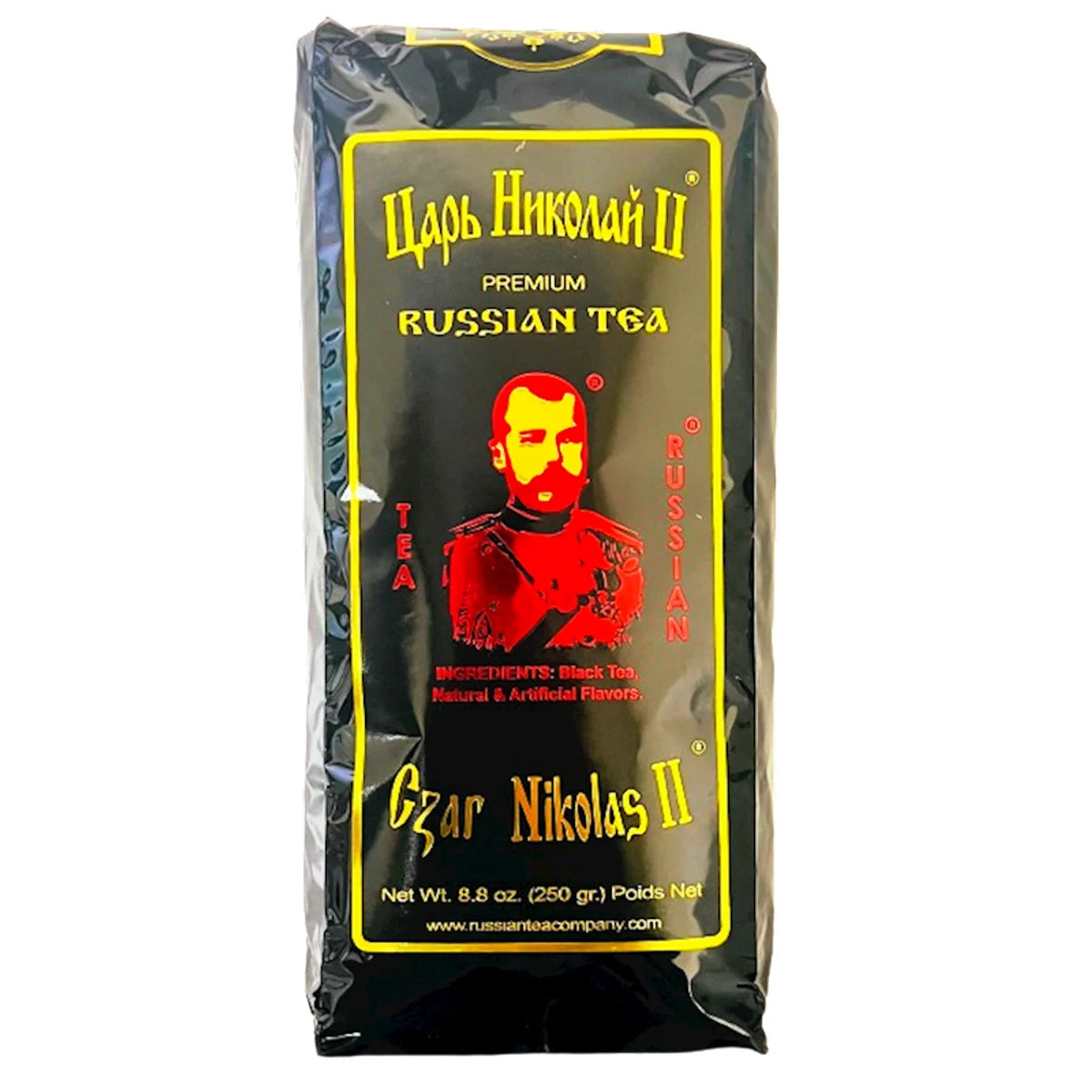 TEA  BLACK RUSSIAN NIKOLAS II (LOOSE) 12/250GR SRI-LANKA NCN3621