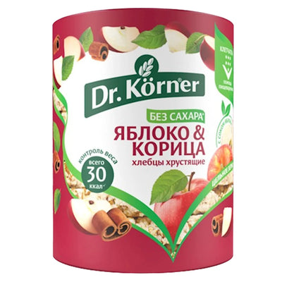 HLEBTSI DR.KORNER ZLAKOVIY COCTAIL W/APPLE&CINNAMON 20/90GR RUSSIA N1747