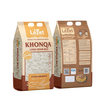 RICE KHONQA LONG GRAIN 8/7.5LB LEZET