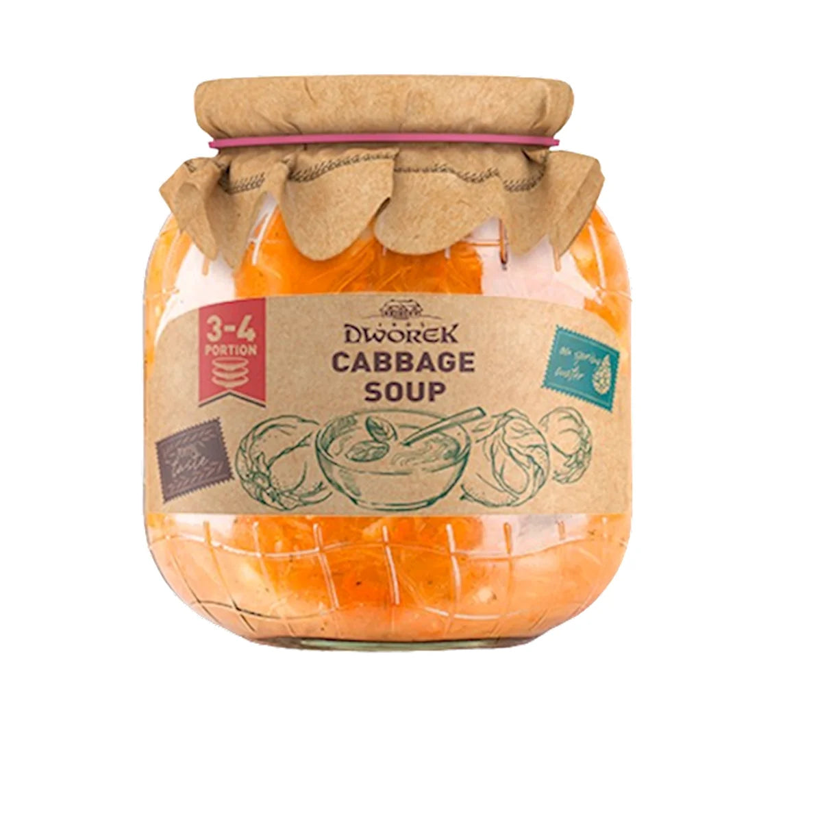 SOUP CABBAGE 8/720ML DWOREK POLAND