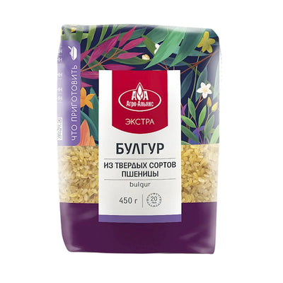 BULGUR 8/450GR AGRO-ALLIANCE EXTRA