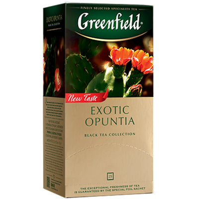 TEA BLACK EXOTIC OPUNTIA 10/(25X1.5GR) GREENFIELD 1632-10