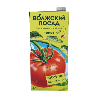 JUICE TOMATO W/SALT 6/2L VOLZHSKIY POSAD