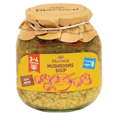 SOUP MUSHROOMS 8/720ML DWOREK POLAND
