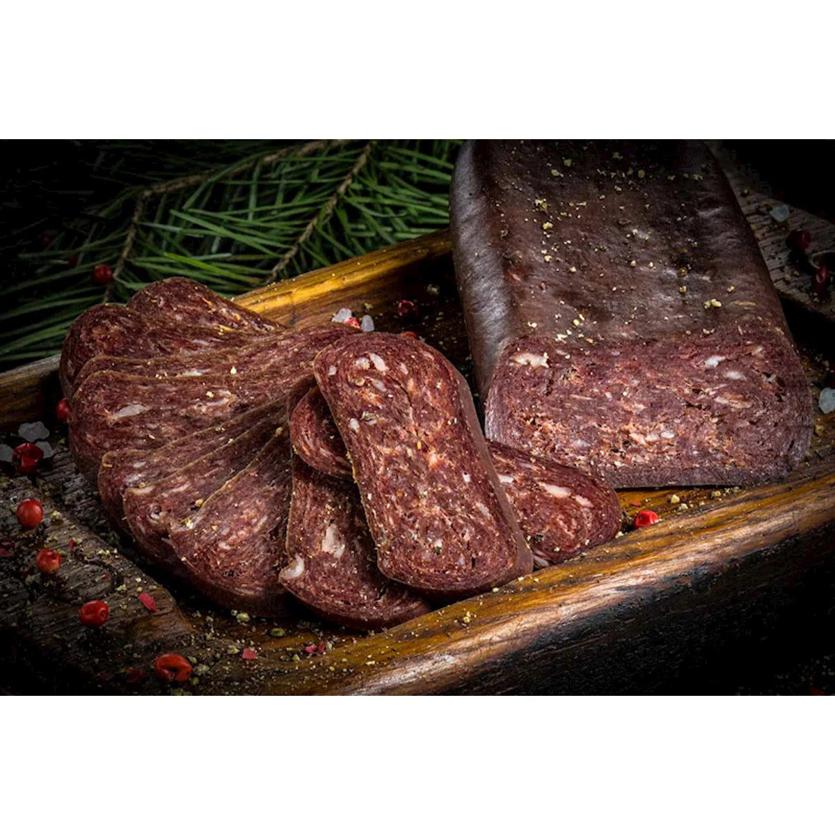 BEEF SUDJUK FLAT SHORT 1/0.5LB GS DELI NGS99-SH/90453