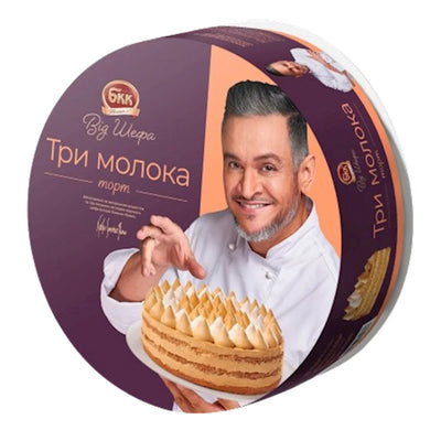 CAKE THREE MILKS FROM THE CHEF MASTER CHEF SPECIAL EDITION 6/500GR BKK UKRAINE N4444