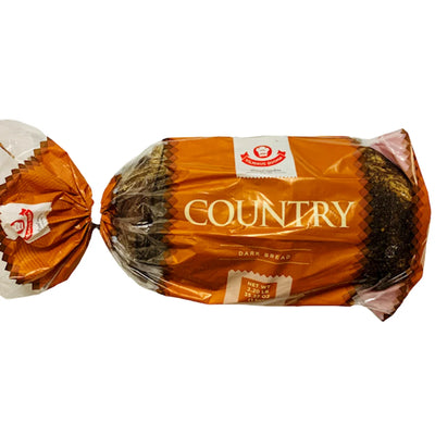 BREAD COUNTRY DARK SLICED 5/800GR LITHUANIA