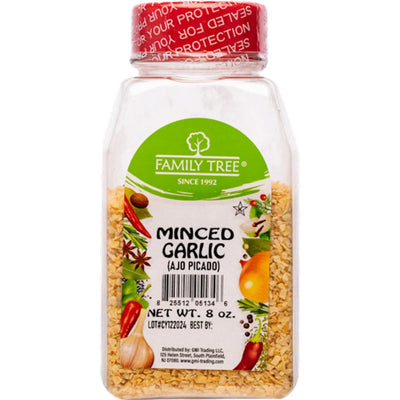GARLIC MINCED 12/8OZ FAMILY TREE