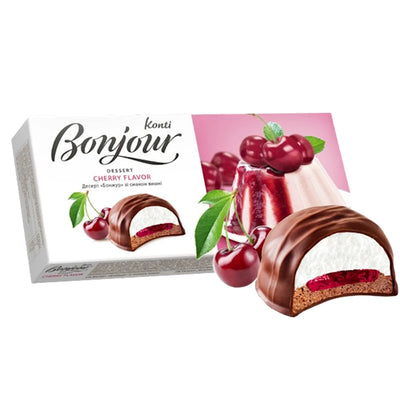 DESSERT COOKIES W/CHERRY FLAVOR 9/232GR BONJOUR UKRAINE N8236