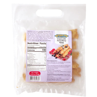 CREPES W/FOREST BERRY FILLING 20/310GR LEVADA N1103