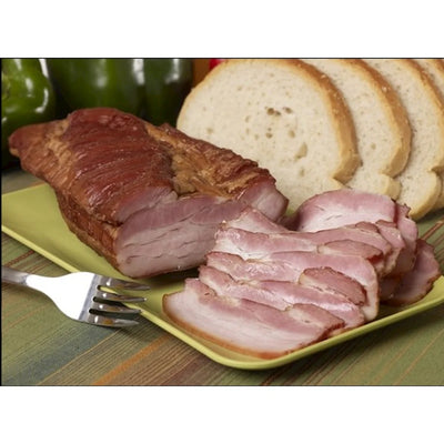 BACON SMOKED COOKED /BOCZEK BEZ KOSCI 9/40LB GALICIA  N2