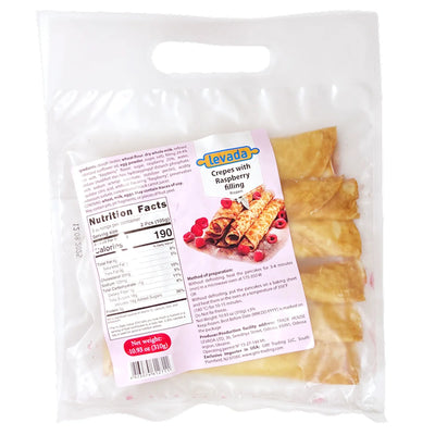 CREPES W/RASPBERRY FILLING 20/310GR LEVADA N1102