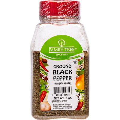 PEPPER BLACK GROUND 12/6OZ FAMILY TREE