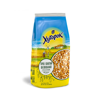 PEAS POLISHED SPLIT 20/800GR HUTOROK UKRAINE 4823127306314