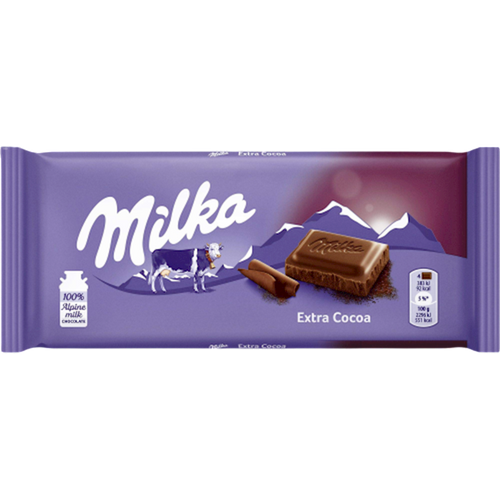 CHOCOLATE BAR DARK 25/90GR MILKA GERMANY N4047049