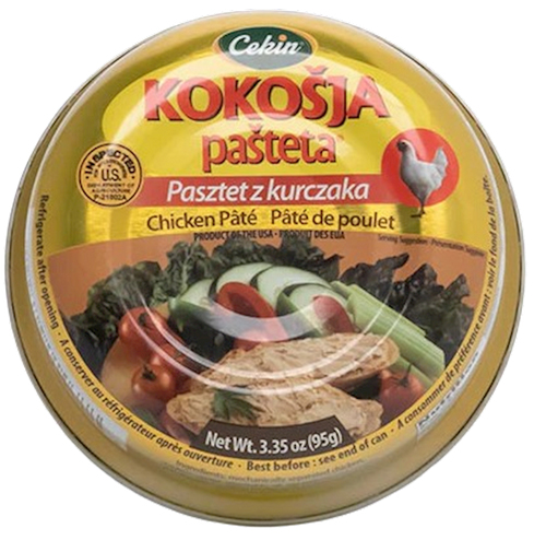 PATE CHICKEN KOKOSJA E/O 48/95GR CEKIN N97504BS