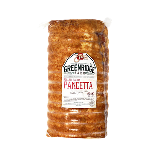 BACON ROLLED PANCETTA 1/4.5LB GREENRIDGE FARM N3103/90925