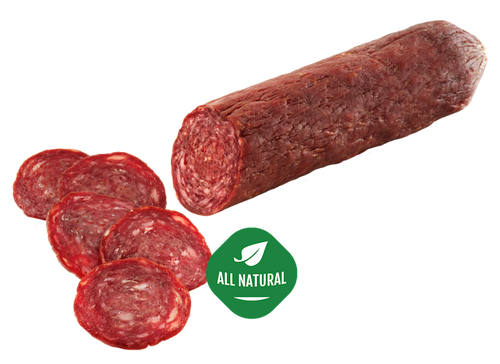 SALAMI BRAUSHVEGSKAYA DRY BRUSSEL PORK&BEEF 18/25LB  ALEF N43-BRA/92005