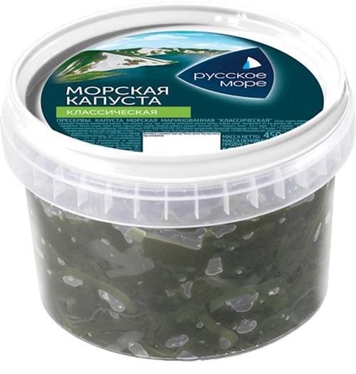 SALAD SEAWEED CLASSIC 6/450GR RUSSKOE MORE N1561