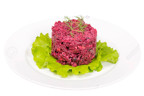 D- SALAD BEETS W/PRUNES GARDEN MADE 1/5LB PRE-ORDER ONLY